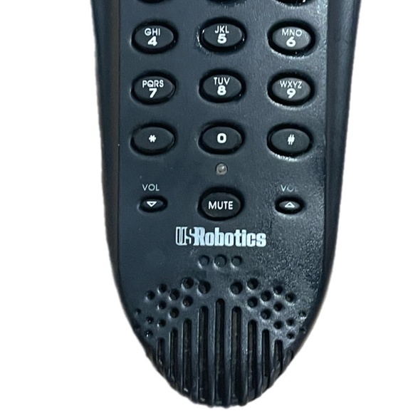 US Robotics Black Conferencelink Speakerphone Model No. CS1055 ~ No wiring - Picture 4 of 7